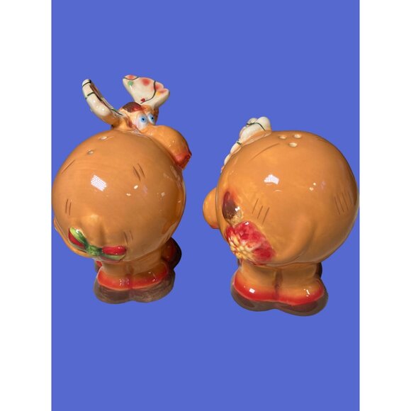 Pacific Christmas Reindeer salt and Pepper Shaker Set - Picture 4 of 12
